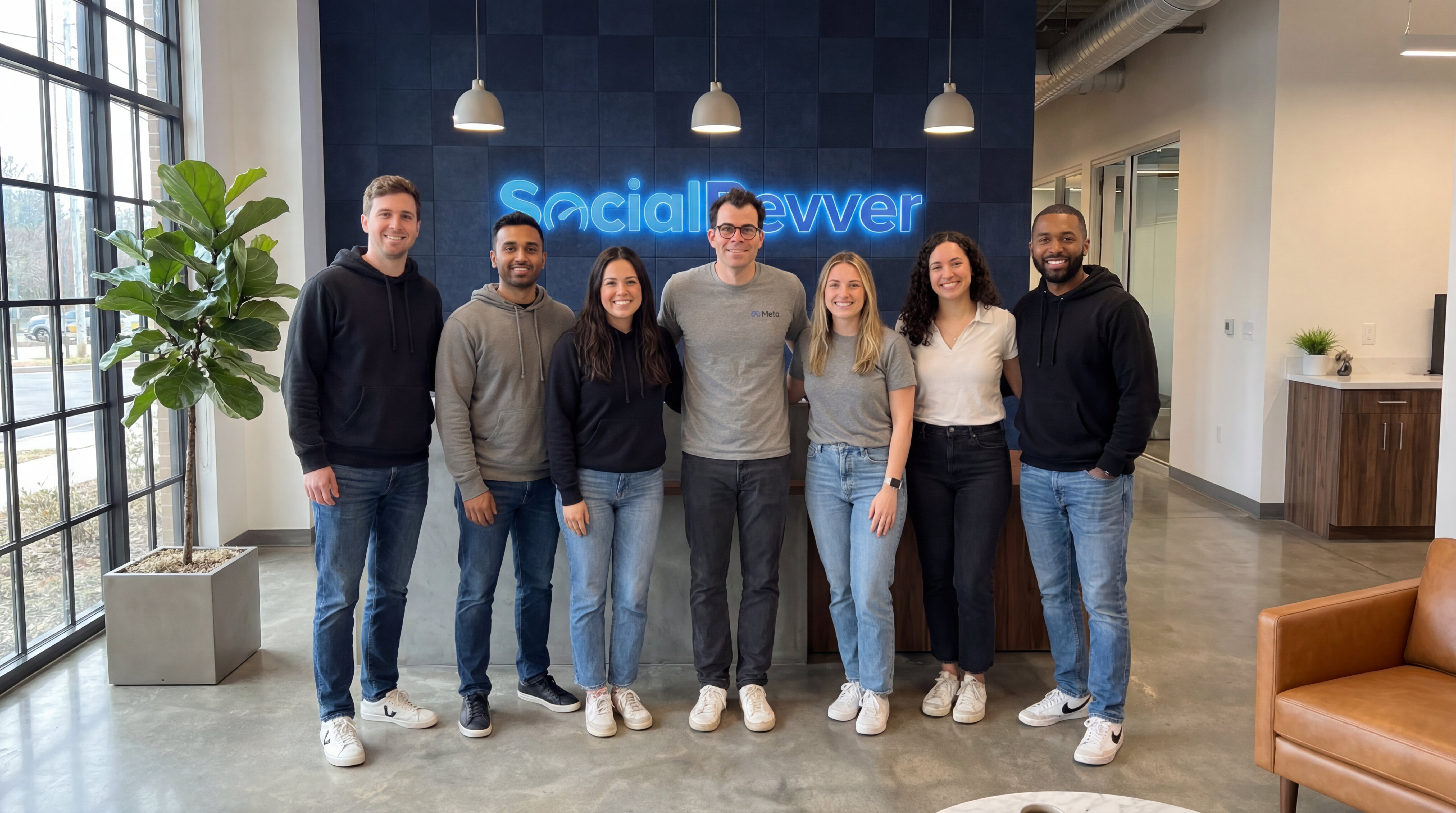 Adam Mosseri, Head of Instagram, at SocialRevver HQ